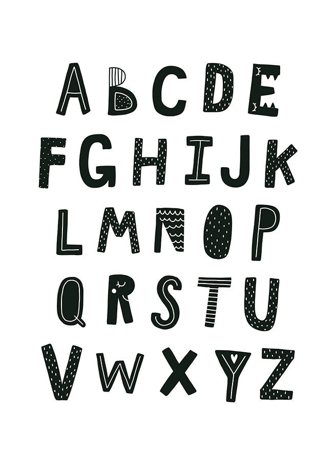 Alphabet Kids Poster