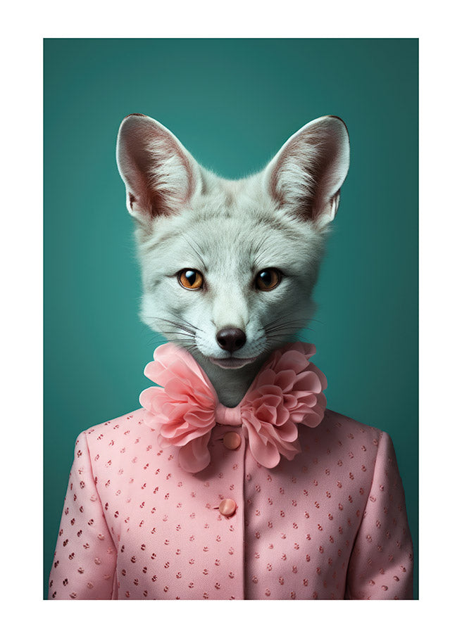 Whimsical Baby Fox
