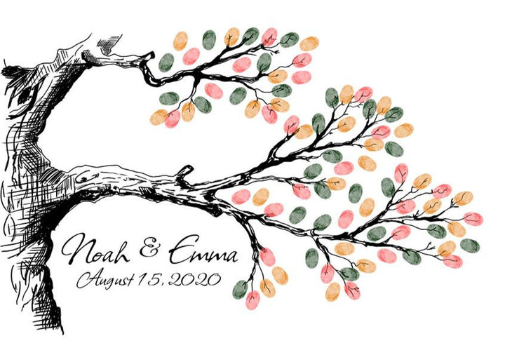 Sketch Tree Fingerprint Guestbook