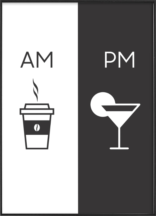 COFFEE AND MARGARITAPosterMARY&FAPMARY & FAP