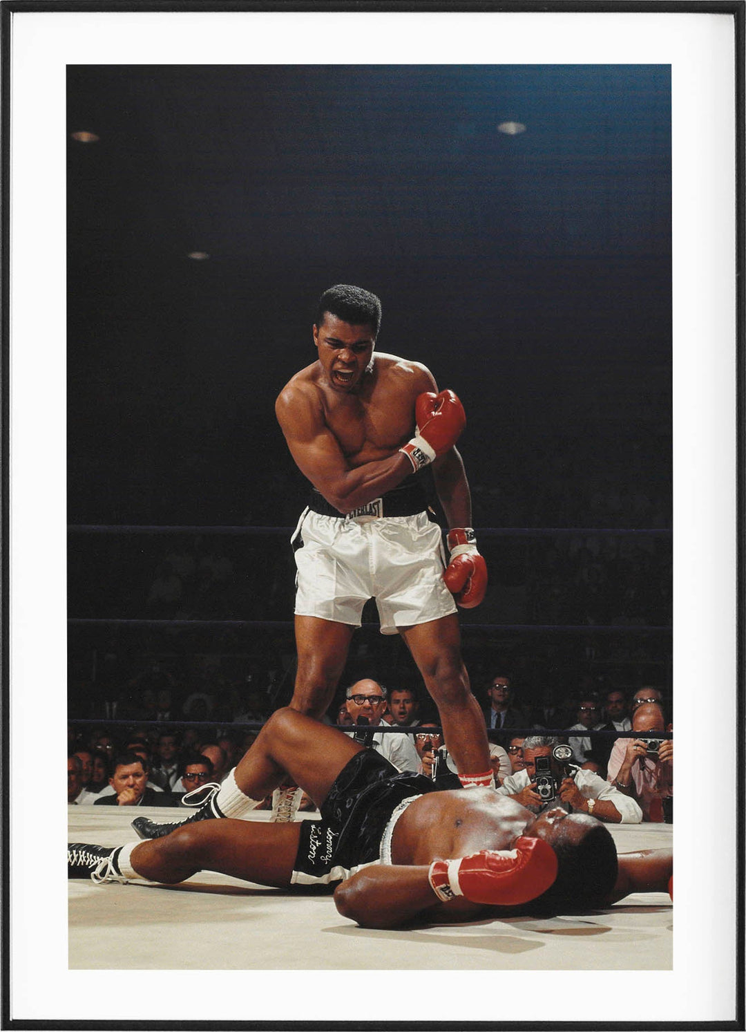MUHAMMAD ALI VS SONNY LISTONPosterFinger Art PrintsMARY & FAP