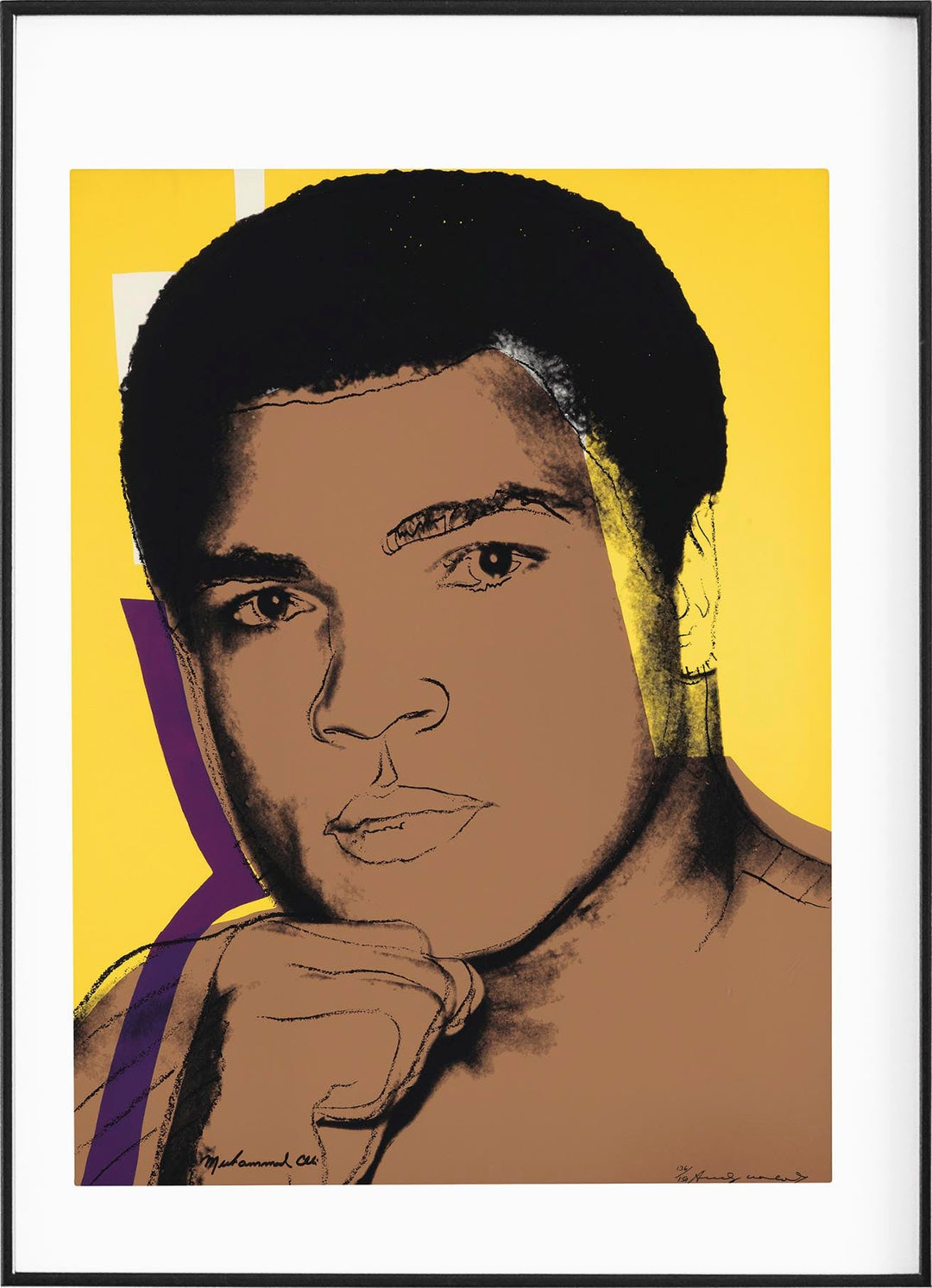 MUHAMMAD ALIPosterFinger Art PrintsMARY & FAP
