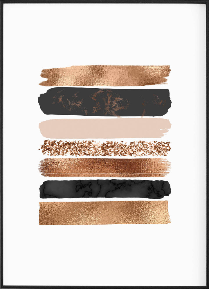 BRUSH STROKE POSTERPosterFinger Art PrintsMARY & FAP