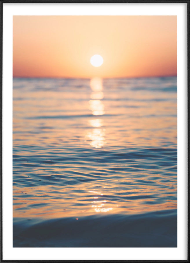 SUN SET PHOTOGRAPHYPosterFinger Art PrintsMARY & FAP