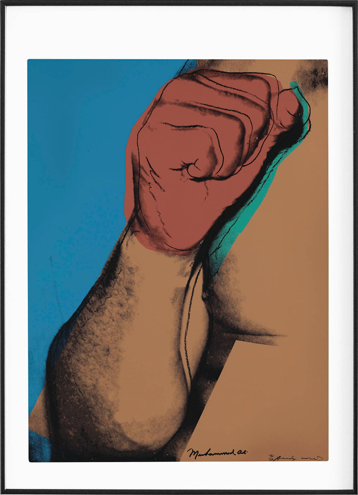 MUHAMMAD ALIPosterFinger Art PrintsMARY & FAP