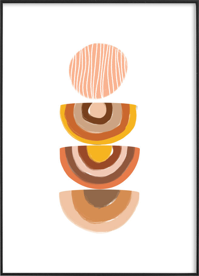 SCANDINAVIAN POSTERPosterFinger Art PrintsMARY & FAP
