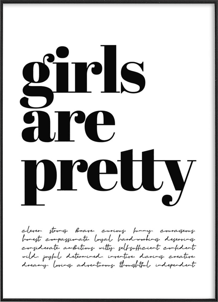 Girls Are Pretty PosterPosterMARY&FAPMARY & FAP