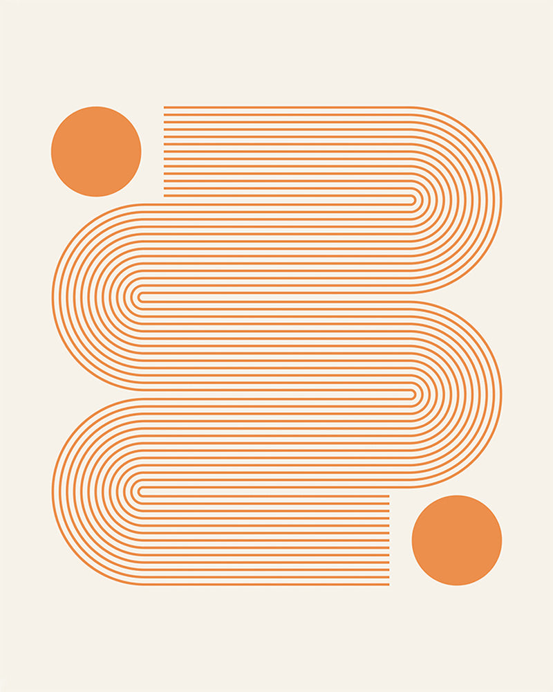 Boho Wall Art, Poster, 0? - 50?, 8*10" in, _tab_product-description-matte, _tab_shipping-and-returns, _tab_size-chart, ALL POSTERS, Bedroom, Decorative, Graphical, Livingroom, Orange, P