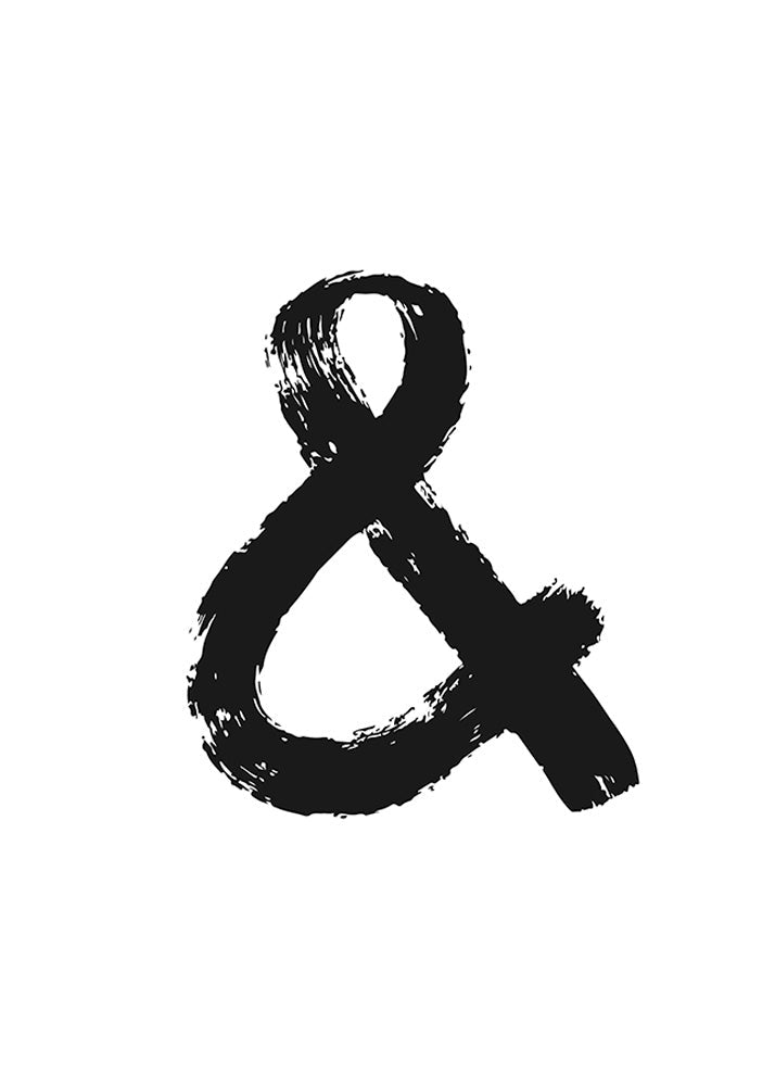 Ampersand PosterPosterMARY&FAPMARY & FAP